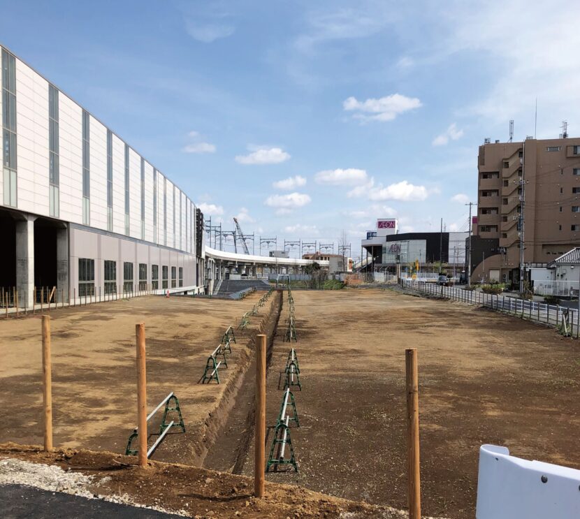 新鎌ケ谷駅南側の空き地