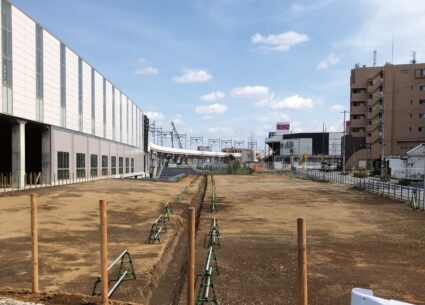 【後援会ニュース】どう活用する、新鎌ケ谷駅南側の一等地